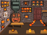 Halloween Pumpkin Room