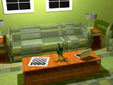 Green Puzzle Room