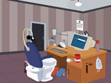 Computer Toilet Room