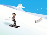 Mr. Bean Skiing Holiday