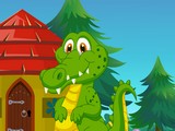 Cartoon Dinosaur Rescue