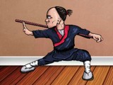 Taichi Martial Arts Woman Escape