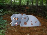 Bush Pit Elephant Escape