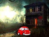 Red Car Escape from Scary Street